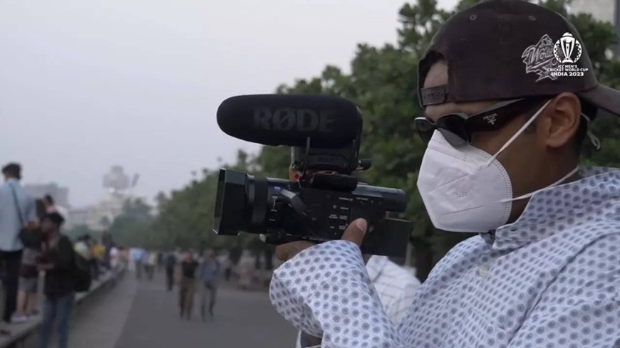 Watch: Suryakumar Yadav on Mumbai streets as a reporter