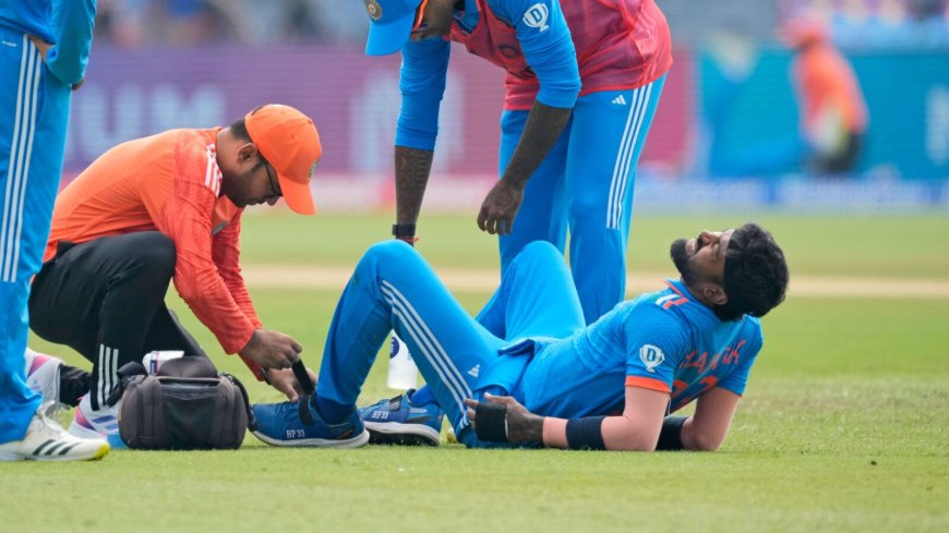 ICC World Cup 2023: 'Injured' Hardik Pandya ruled out, Prasidh Krishna named as replacement