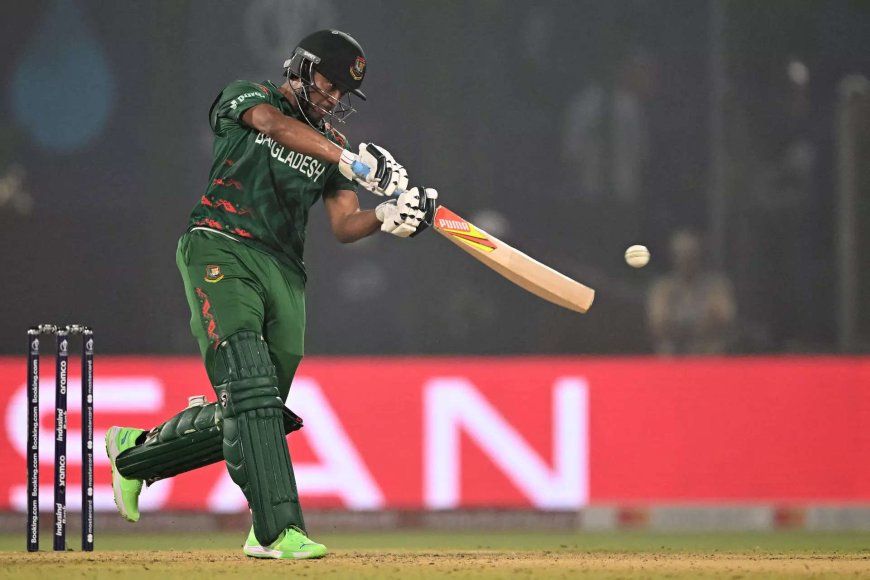 Shakib Al Hasan to miss Bangladesh's last World Cup match