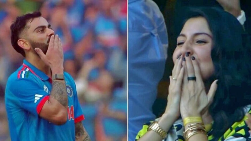 Anushka Sharma calls Virat Kohli ‘God’s child’, dedicates Instagram post to India’s semi-final victory