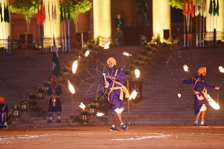 Glimpses of Sestercentennial celebrations of the President’s Bodyguard at Rashtrapati Bhavan