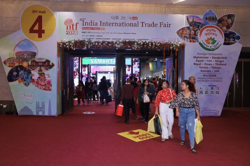 42nd Edition of IITF 2023- this year the business generated is above 1500 crores