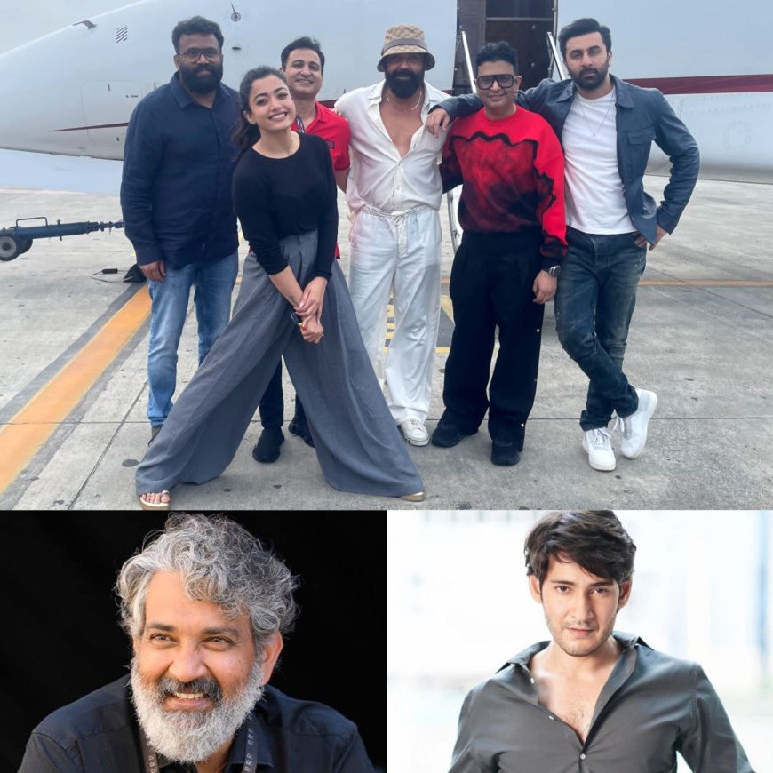 SS Rajamouli and Mahesh Babu to join team 'Animal' in Hyderabad event