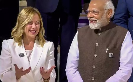 #Melodi: Italian PM Meloni posts selfie with 'good friend' PM Modi