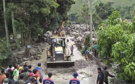 One dead, 11 missing in flash floods around Indonesia's Lake Toba