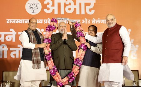 Abhinandan Samaroh after splendid victory in Madhya Pradesh, Rajasthan & Chhattisgarh