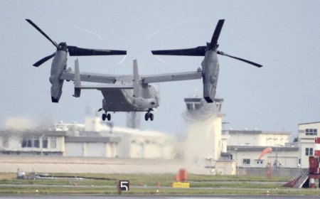 US grounds entire Osprey aircraft fleet after Japan crash