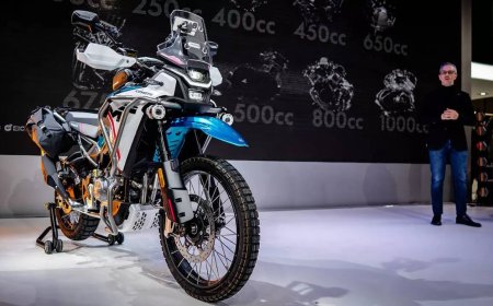 CFMoto's Himalayan 450 rival production to start in 2024