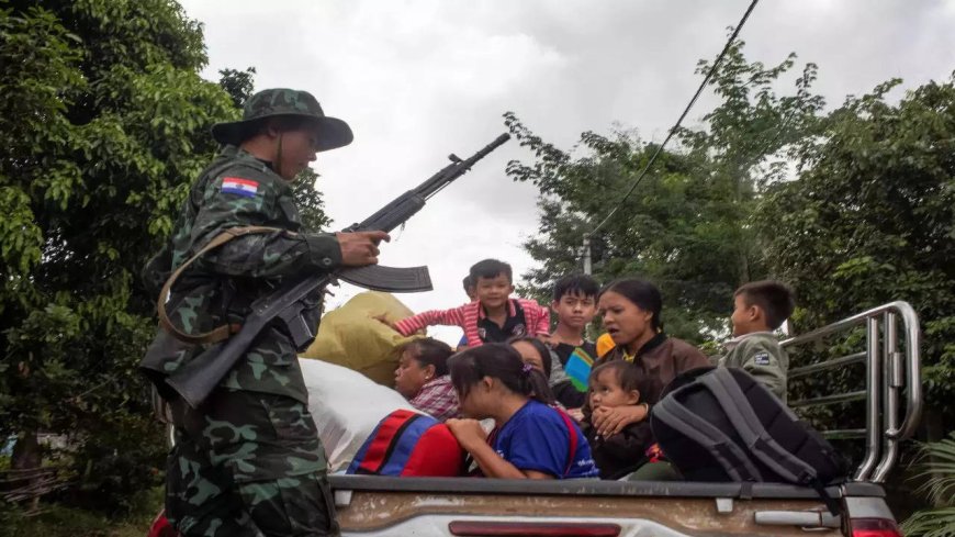 Myanmar pro-democracy fighters battle to take state capital