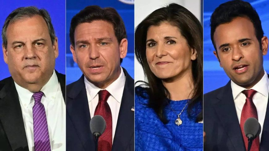 4 Republicans on stage for the 4th debate: Who's in, who's out