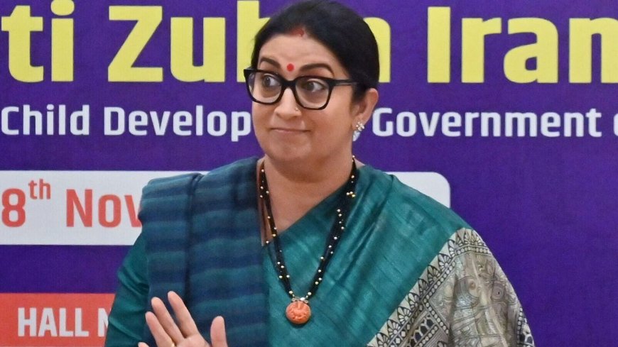 Smriti Irani opposes ‘paid menstrual leave' policy: 'These cases are manageable…'