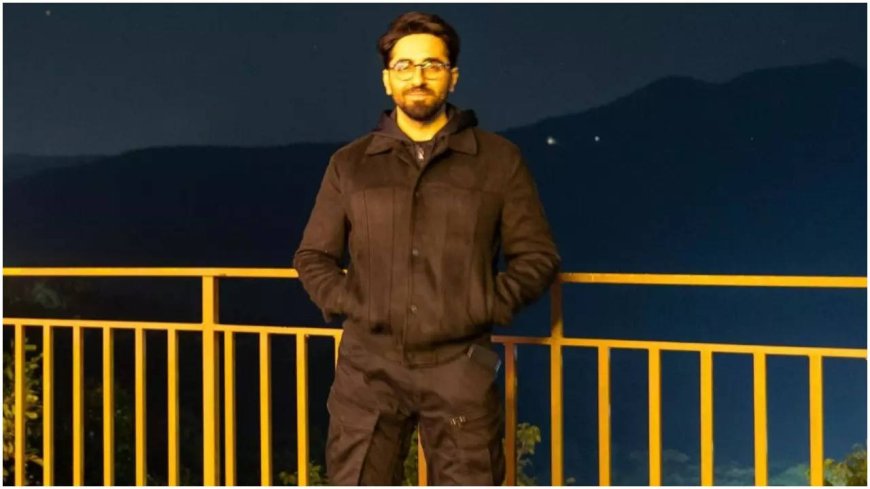 Ayushmann Khurrana witnesses meteor shower