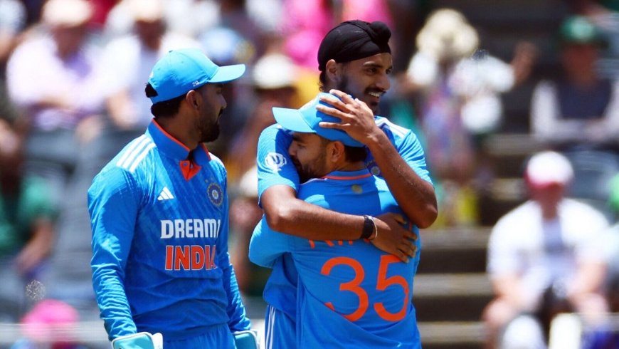 India vs South Africa Live Score Updates, 1st ODI: Ind vs SA, Fifer for Arshdeep, India need 117 to win