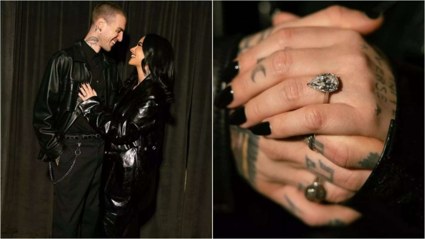 Demi Lovato- Jordan Lutes are now engaged!