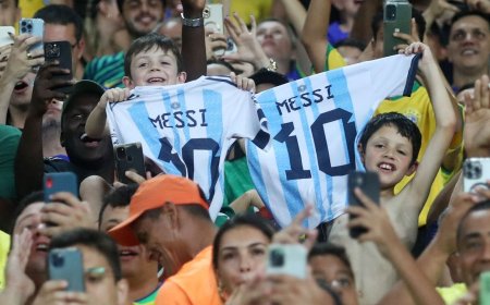 Argentina won’t allow anyone to wear Lionel Messi’s No. 10 jersey: ‘Least we can do for him’
