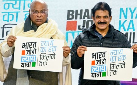 Bharat Jodo Nyay Yatra: Congress unveils logo, slogan and aim of 6000-km long march