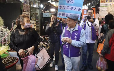 Hong Kongers in Taiwan firmly support the ruling party after watching China erode freedoms at home