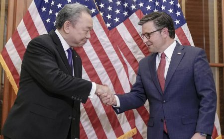 Taiwan's de facto ambassador to US meets US House speaker