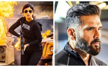 Shilpa replaced Suniel in Indian Police Force