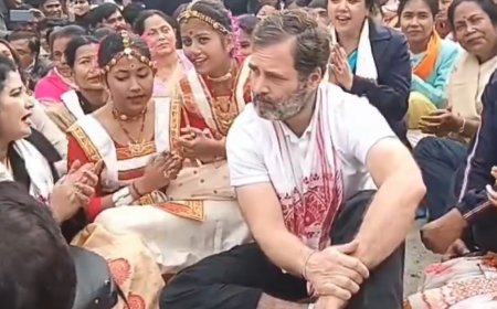 'Will PM decide now': Rahul stopped from visiting Assam temple