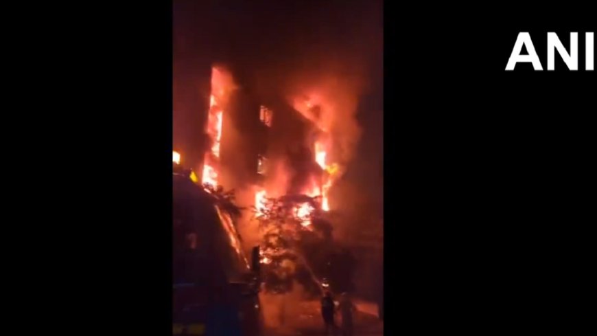 Massive fire at factory in Delhi's Bawana, none hurt