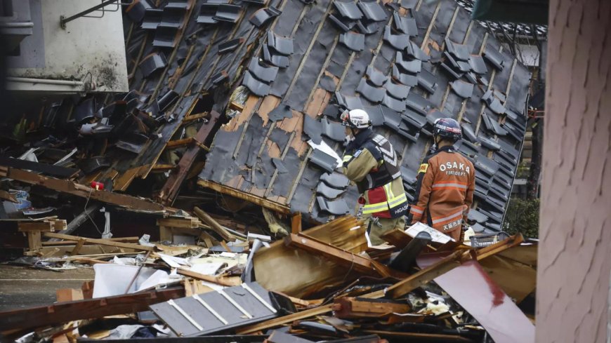 Rescuers race against time in Japan on day 4 after powerful earthquakes leave 77 dead