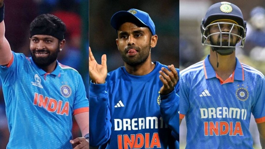 India vs Afghanistan: Hardik Pandya, Suryakumar Yadav, Ruturaj Gaikwad ruled out from T20 series due to injuries