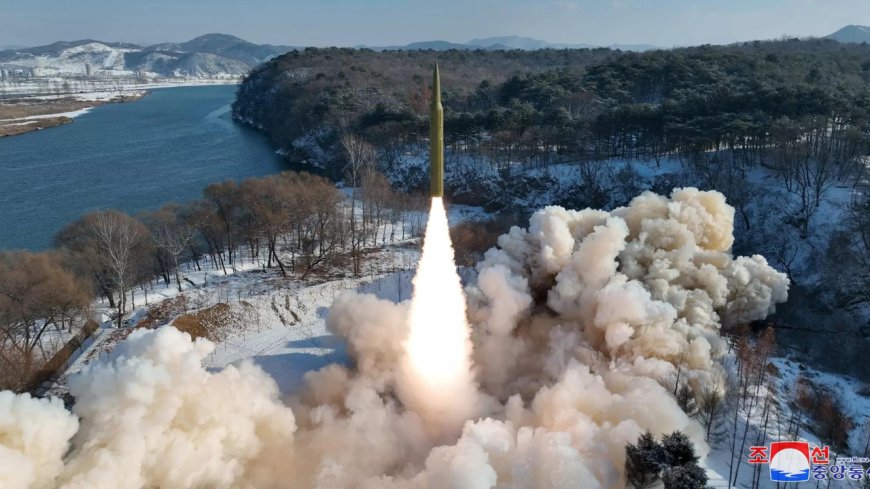 North Korea says it test-fired hypersonic missile