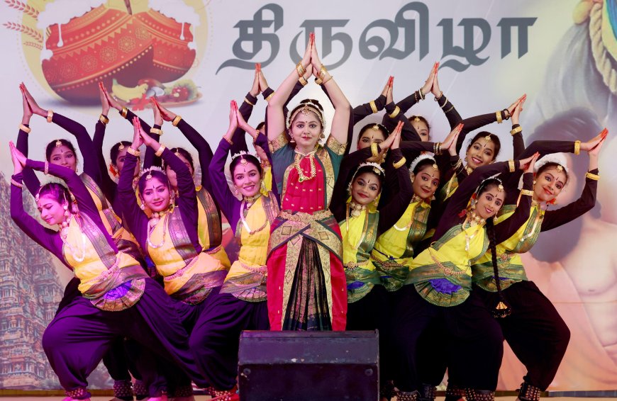 Glimpses of the programme on Pongal celebrations, in New Delhi