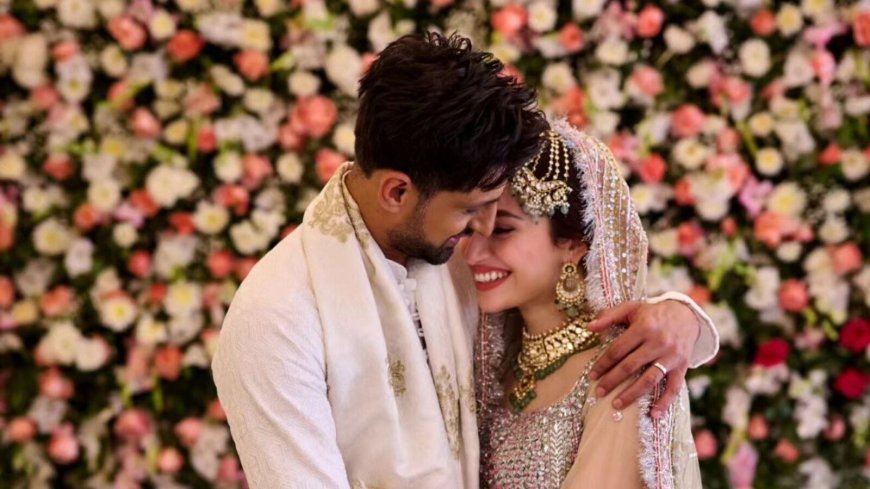 Shoaib Malik gets married to Pakistani actor Sana Javed amid divorce rumours with Sania Mirza