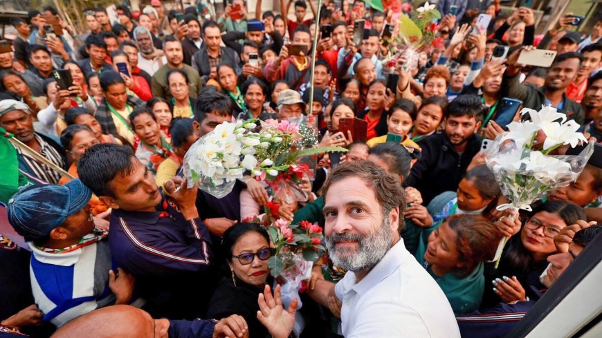 Rahul Gandhi says he was ‘prevented’ from speaking to Meghalaya students: ‘Home Ministry called Assam CM…’