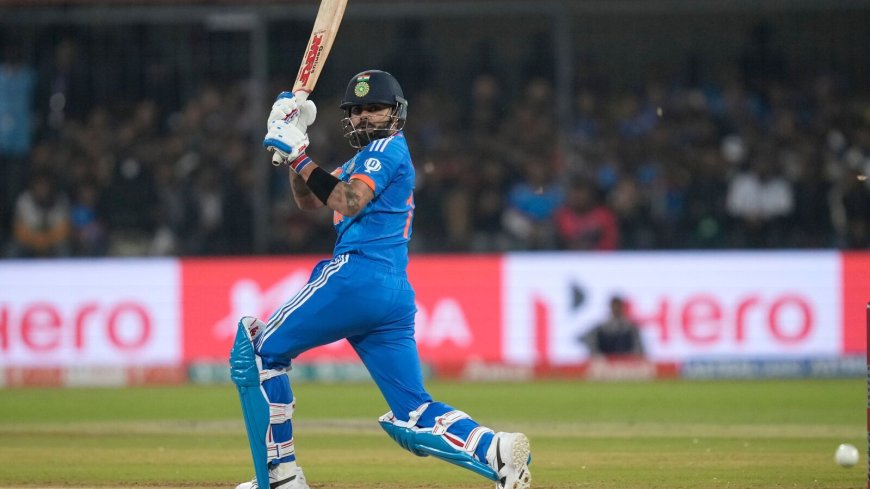 Virat Kohli named ICC Men’s ODI cricketer of the year 2023 for his exceptional performance