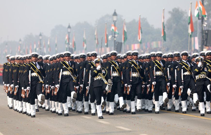 Kartavya Path on the occasion of 75th Republic Day celebrations