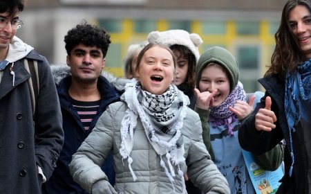 Greta Thunberg joins protest in south-France against oil drilling