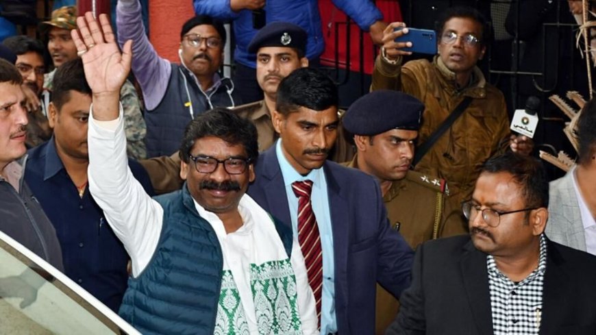 Former Jharkhand CM Hemant Soren sent to 5-day ED custody