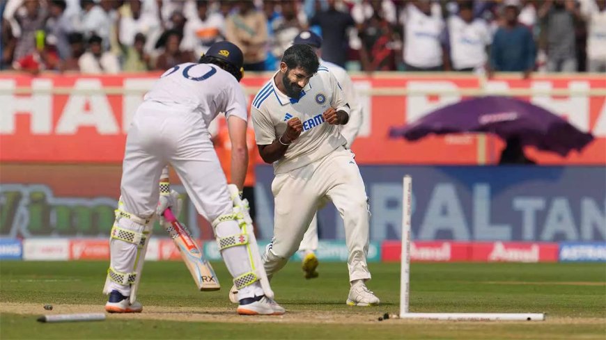 Watch: Bumrah's toe-crushing yorker to dismiss Ollie Pope