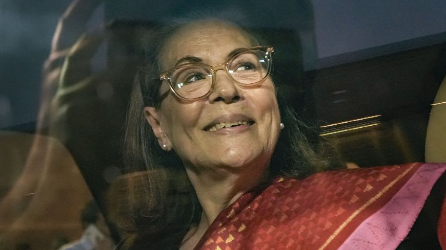 Sonia Gandhi reaches Jaipur to file nomination for Rajya Sabha polls from a seat previously held by Manmohan Singh