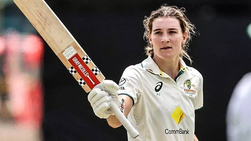 Sutherland slams fastest double century in women's Test history