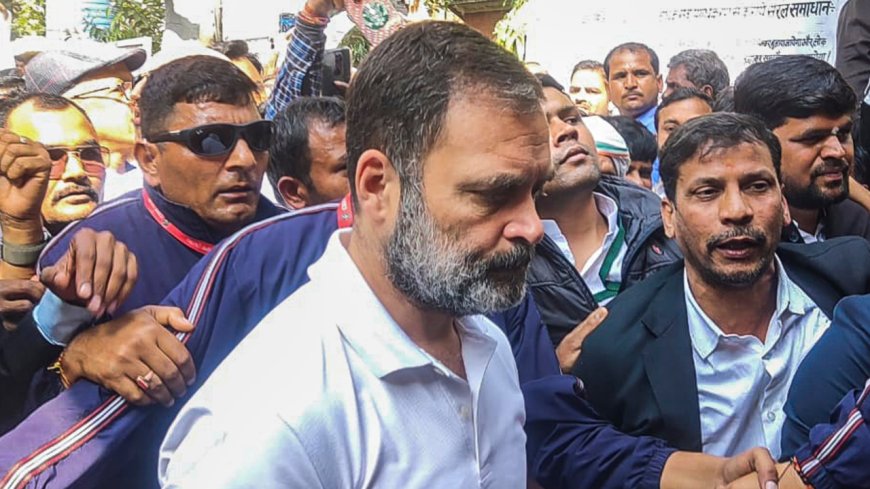 Why Rahul Gandhi was briefly taken into custody today