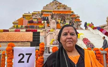Unlike Ayodhya, there is enough proof…: BJP's Uma Bharti demands construction of temples in Kashi and Mathura