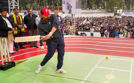 Khel Mahakumbh 2024: Rohit Sharma attends sports event at 5:30 AM ahead of India vs England 5th Test in Dharamshala