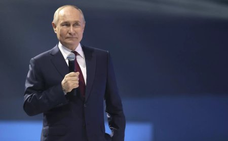 On Russian TV ahead of the election, there's only one program: Putin's
