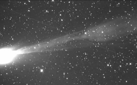 Total solar eclipse coincides with 'Devil Comet'