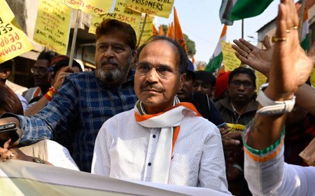 Congress 3rd candidate list: Adhir Ranjan Chowdhury re-nominated from Berhampore against TMC's Yusuf Pathan