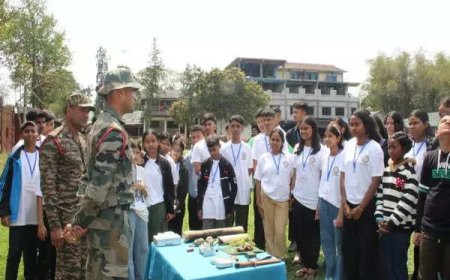 Indian Army Holds Workshop in Digboi, Assam to Foster Patriotism Among Students