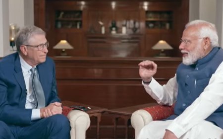 India not only adapting tech but it is actually leading the way: Gates