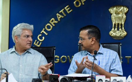 Delhi minister Gahlot reaches ED office after summons