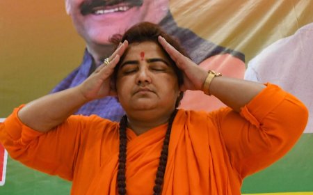 Lok Sabha election 2024: With  ₹4.4 L net worth, Sadhvi Pragya Thakur among 3 poorest MPs