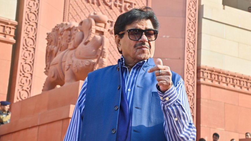 TMC MP Shatrughan Sinha says visitors to Ayodhya Ram temple fell 'from 5 lakh to 5,000', BJP dubs him a 'liar'