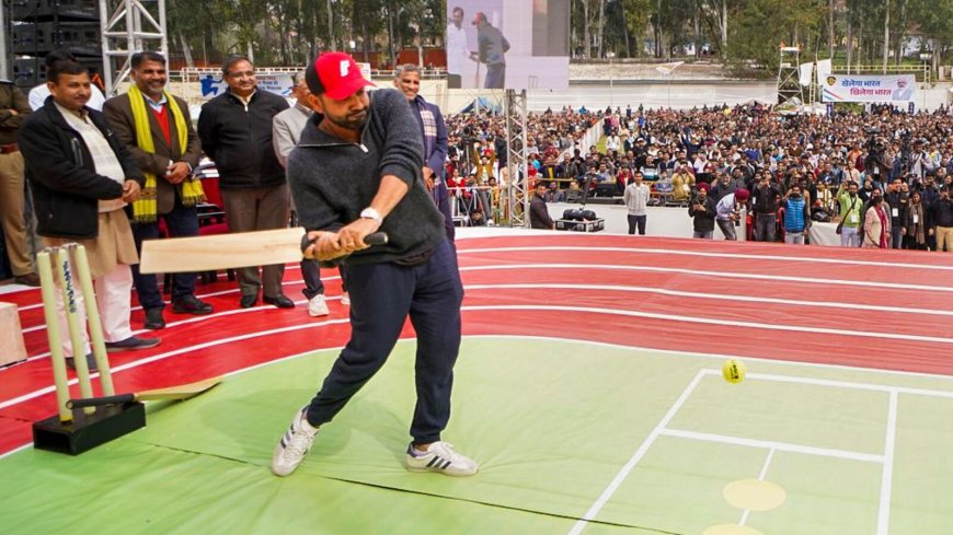 Khel Mahakumbh 2024: Rohit Sharma attends sports event at 5:30 AM ahead of India vs England 5th Test in Dharamshala